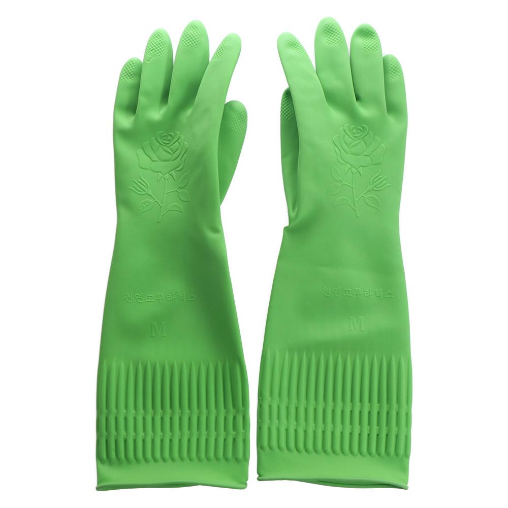 Repeatable Waterproof Dishwashing Kitchen Cleaning Gloves Household Cleaning Tool Rubber Gloves