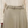 ONLY Women's Elegant Draped A-line Midi Skirt