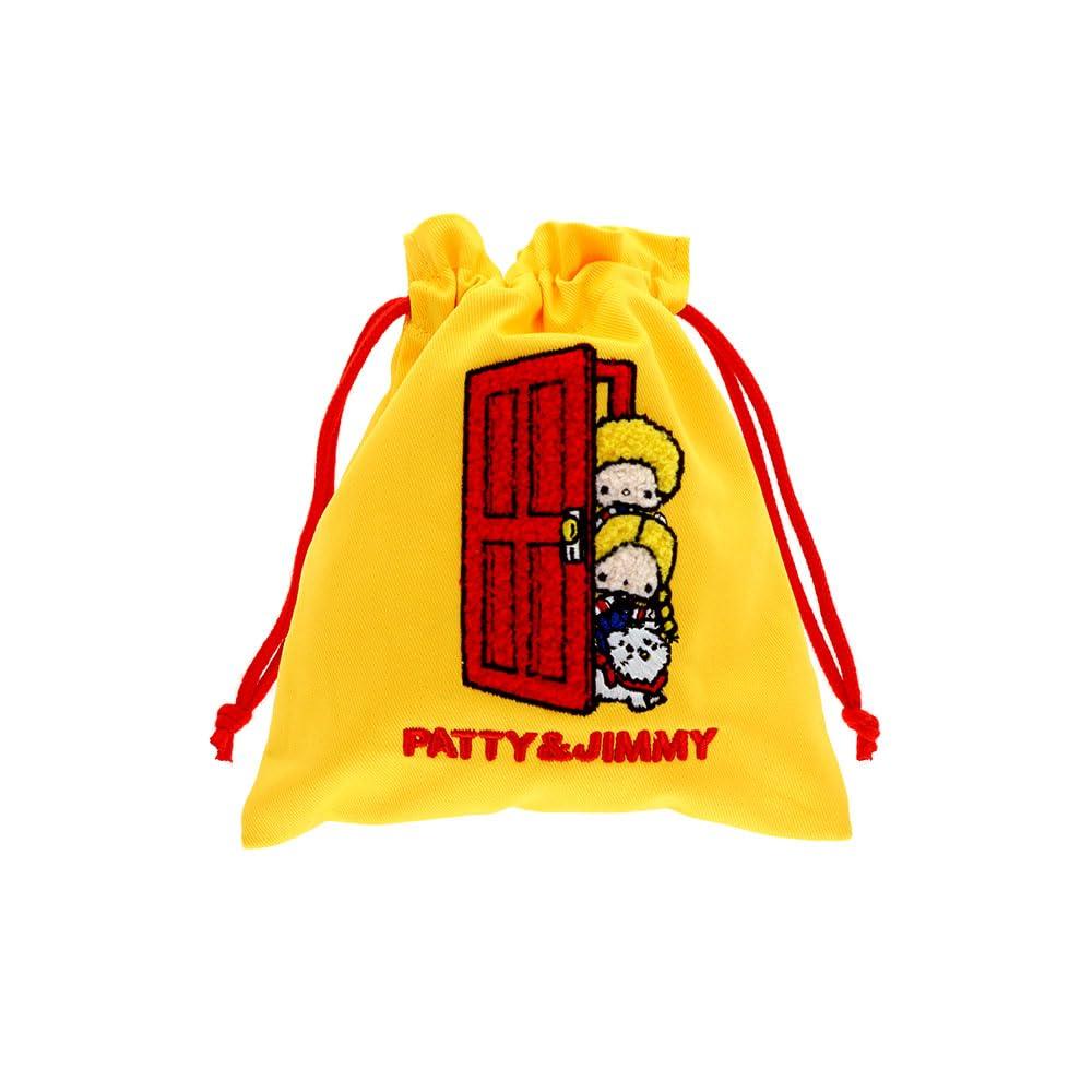 Stationery Patty Jimmy Sanrio Characters Drawstring Bag with Sagara S2337266 [SUN-STAR] Sun-Star & Embroidery,