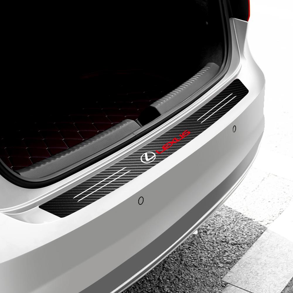 Car Rear Bumper Trunk Guard Protected Sticker For Lexus CT200h NX300h RX300 F Sport IS RX NX ES LS GS UX LX LC RC GC IS250 IS300