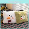 Themed Plush Christmas Toy Fluffy Cushion Cover Soft Pp Cotton Bedroom Doll