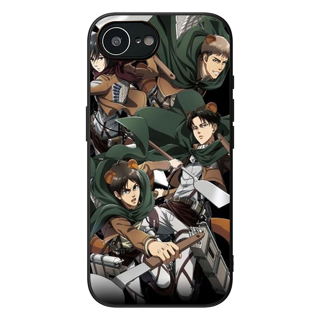 Levi Eren Jaeger Attack On Titan Phone Case for Samsung Galaxy A04 J7 J5 J2 Prime J8 A01 A02 A03  A42 M06 M16 M56 M23 G57 Cover