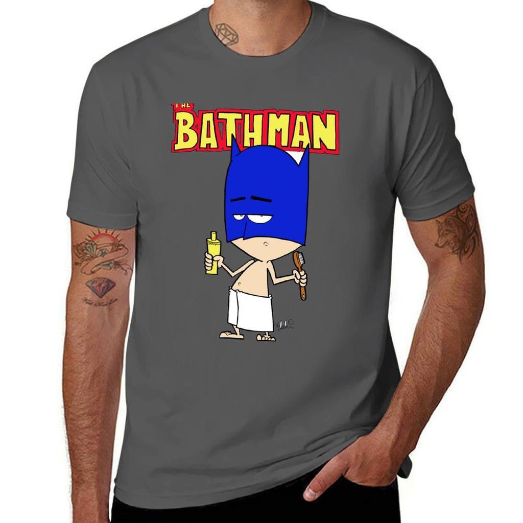 the bathman TShirt anime tshirt t shirt men 100 cotton luxury brand TShirt