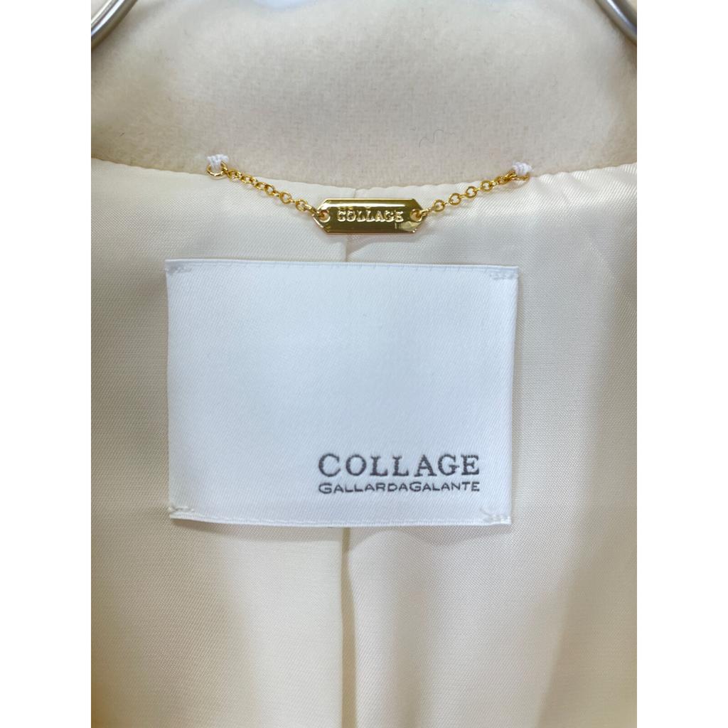 COLLAGE GALLARDAGALANTE [CLZ1022408A0003] Tasmanian Airy Long coat F whiteUsed