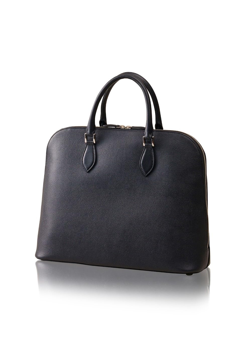 

[LIB] Bugatti Bag, Water-Repellent Original Leather, Genuine Cowhide Leather, Unisex, Fits 14-inch Laptops, Self-Standing, Double Zipper Closure