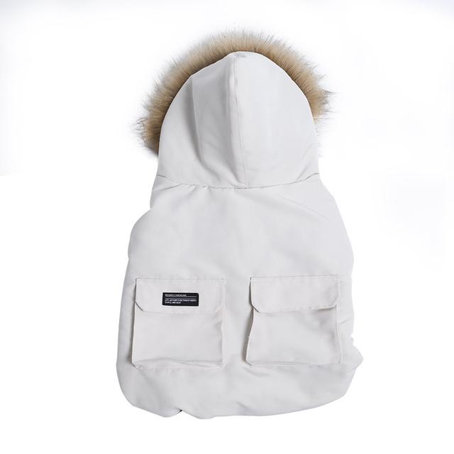 Fashion French Bulldog Pet Down Jacket Coat Winter Dog Clothes with Collar for Small Medium Dogs Mascotas Puppy Cat Clothing