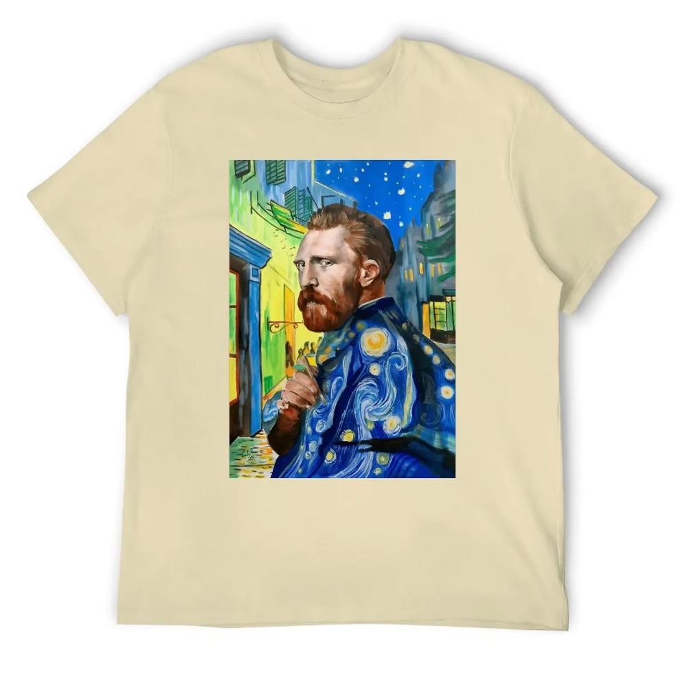 Portrait Painting For Sale T-shirt Fresh Motion  Humor Graphic Tees Graphic Cool Travel USA Size