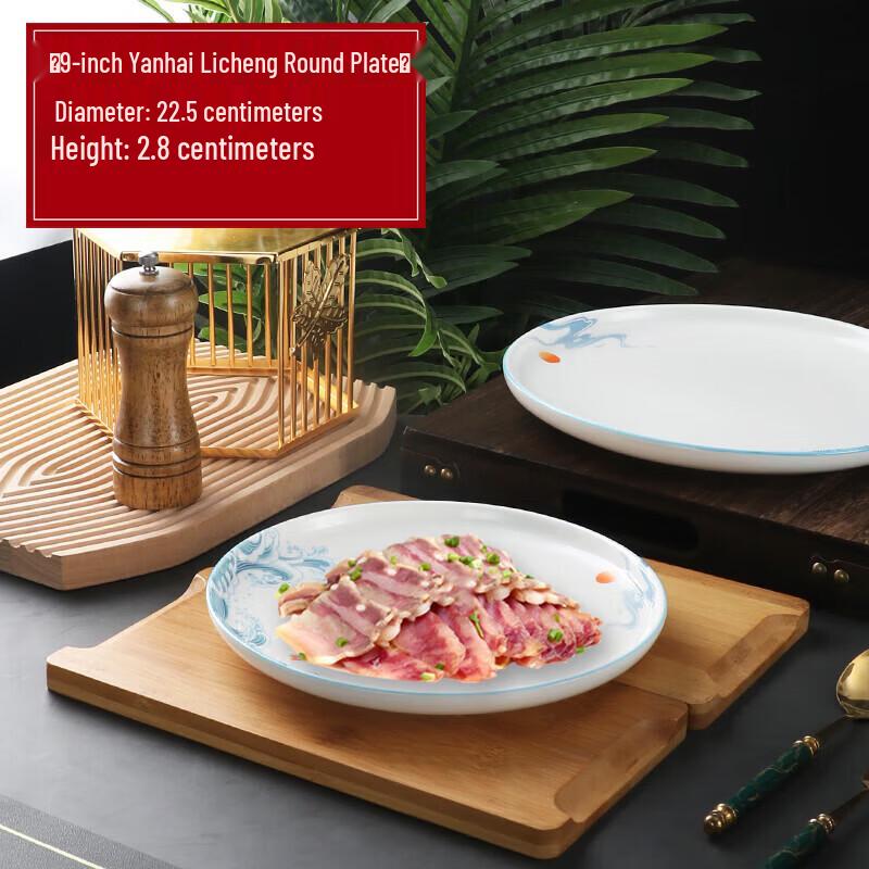 Premium Ceramic Irregular Dinner Plate