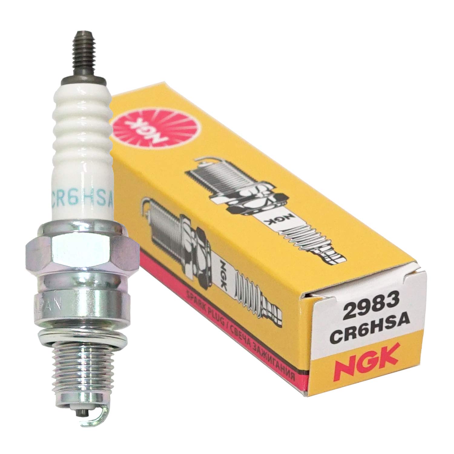 Spark part number stock number 2983 plug, CR6HSA, (1 piece)
