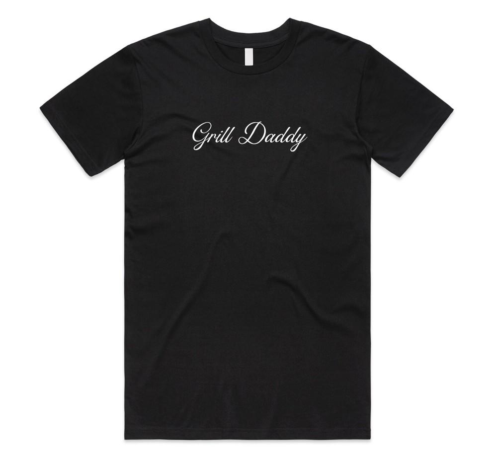 

Grill Daddy T-shirt Tee Funny BBQ Cooking Chef Summer Grilling Dad Fathers Gift 2XL