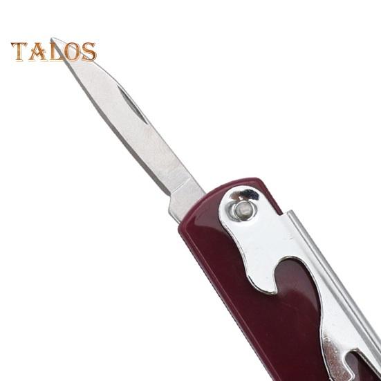 Flaschenöffner, 3-in-1-Design, langlebiger Weinkorkenzieher, Edelstahl-Bieröffner mit Schneider für die Küche zu Hause