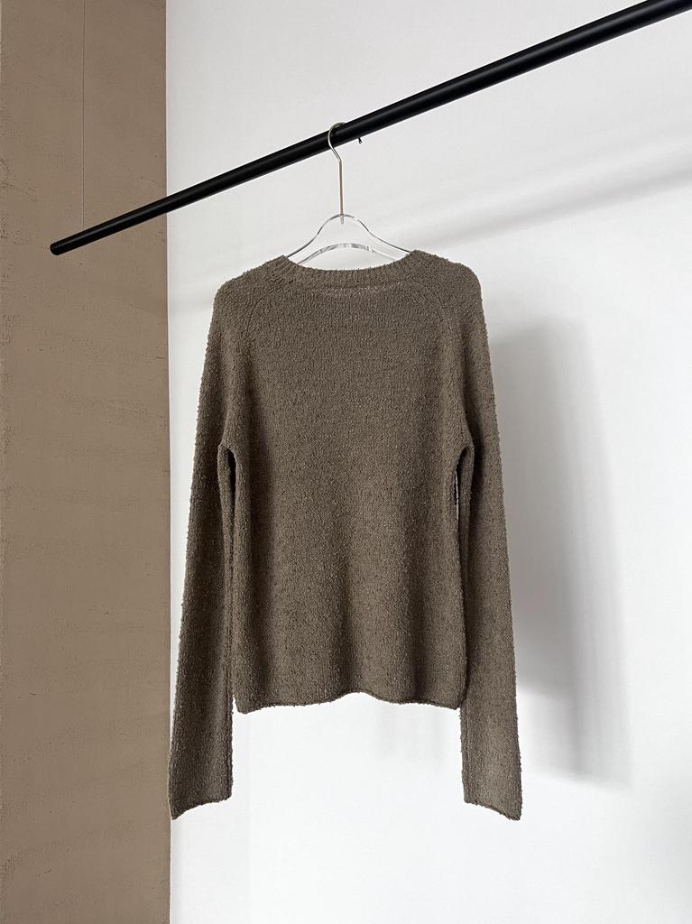 Nanyou Women's Round Neck Knit Sweater - Autumn/Winter