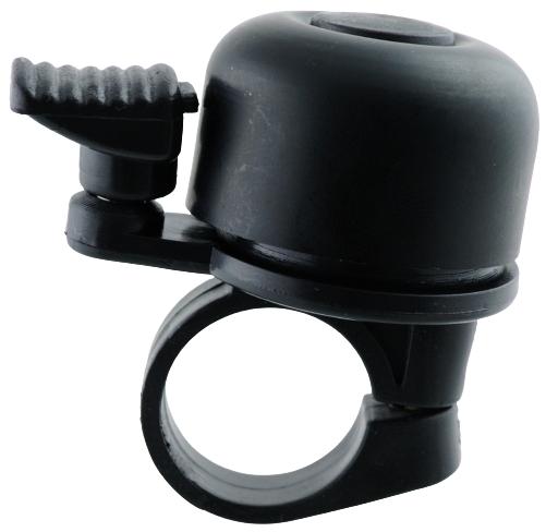 Mini Aluminum Bicycle Bell Loud Black