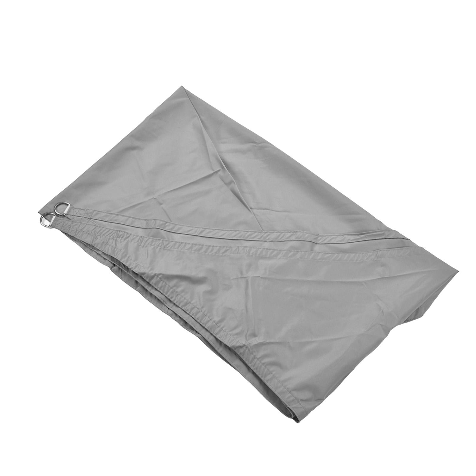 Солнцезащитный тент 3x3x3 метра Уличный Трехсторонней формы Полиэстеровый Солнцезащитный тент для Сада Бассейна