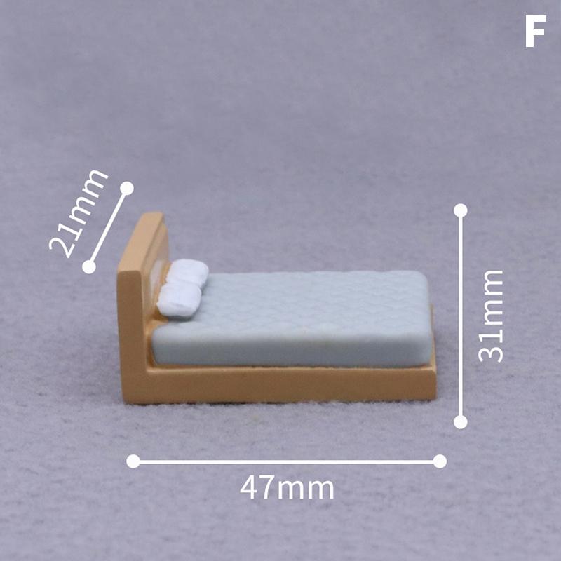 

Миниатюрная мебель для кукольного домика Диван-стул Стол-стул Украшение кукольного домика своими руками