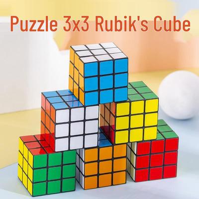 3x3 Rubik's Cube Puzzle Toy for Beginners – Suitable for Students, Adults, and Kids; Ideal Gift for Kindergarten and Beyond