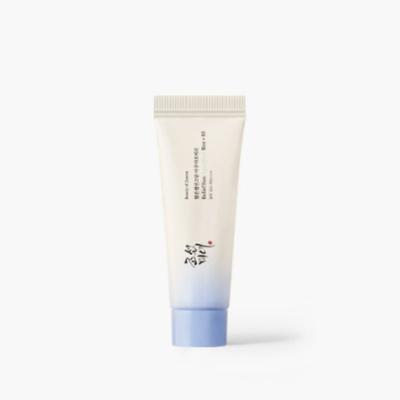 Relief Sun Aqua Fresh Rice + Pantenolo SPF50+ PA++++ 10ml Formato da Viaggio Crema Solare Coreana per Pelli Iidratate