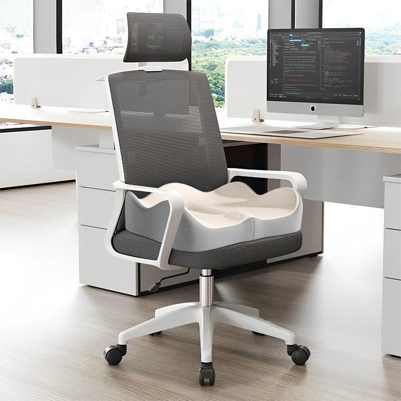 Memory Foam Breathable Office & Student Back Support Cushion