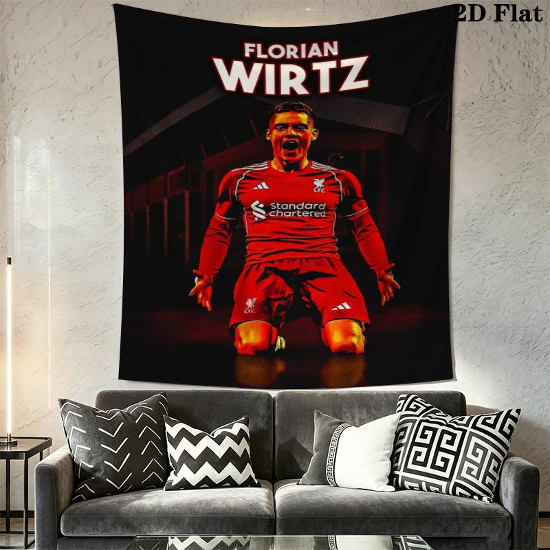 Florian Wirtz Wandteppich Ästhetisches Wandbehang Gedruckte Stoffdecke Dekorative Wandteppiche für Schlafzimmer Wohnzimmer Heimdekoration