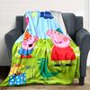 1pc Pink Pig (8) Blanket, Gift, for Men and Women, Soft Blanket, Good for Sofa Bed Couch Travel, Lightweight Flannel Blanket