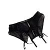 Wandering Butterfly Temptation Low-Rise Mesh Panties with Open Crotch