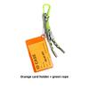 PVC Transparent Card Holder - Student Meal, Access, Bus Card Pendant for Backpacks or School Bags, Men's and Women's Accessories
