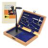 Creative Angler Fly Tying Standard Tool with Wooden Fly Tying Travel and Tenkara Fly Tying Kit for Beginners Kit, 12-Piece Set, Box, Kit, Vise,