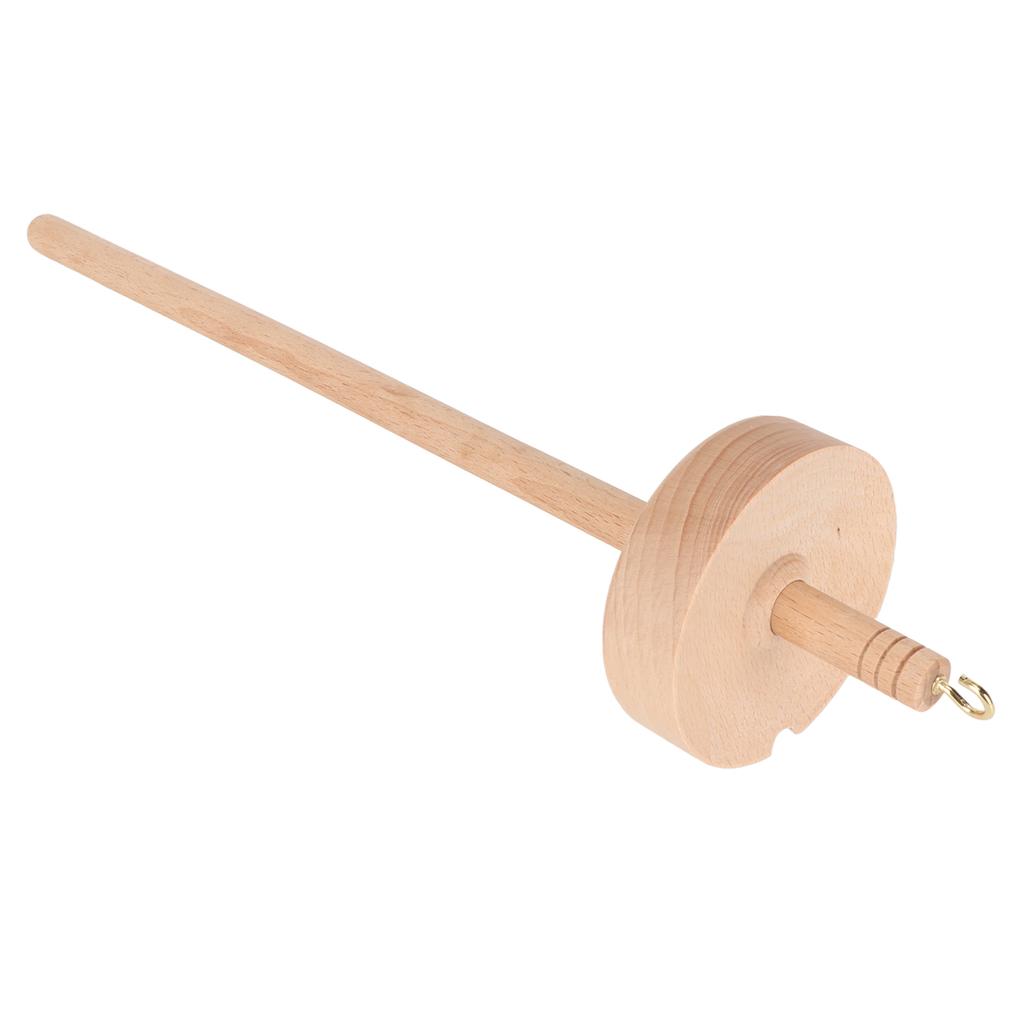 Yarn Making Spindle Fade Resistant Comfortable Hand Feel DIY Wooden Yarn Spinner Drop Spindle