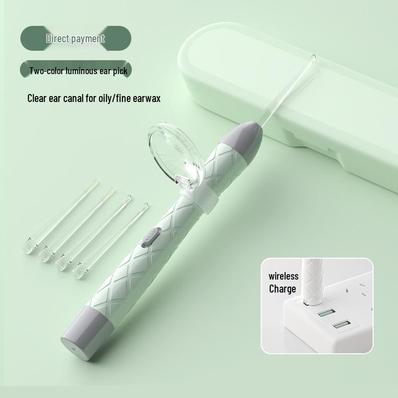 Illuminated Ear & Nose Cleaning Kit for Babies – Battery-Operated Earwax Remover Set