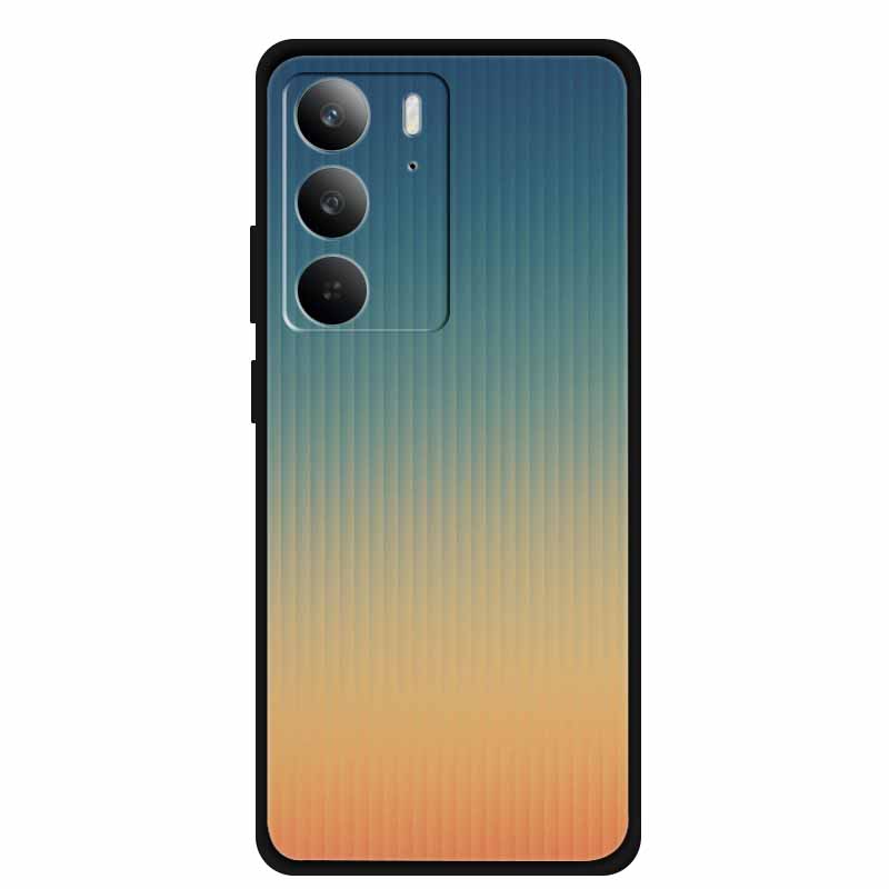 Cover per Realme C75 RMX3941 C75X 4G Posteriore Morbida in Silicone Colorata Lusso TPU Custodia Telefono C 75 Bumper Girly Gradiente Viola