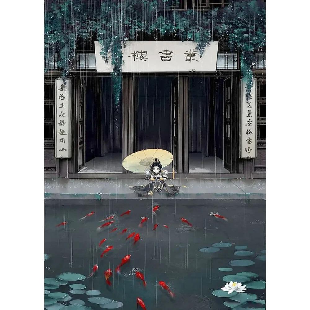 

Vintage Japan Art Canvas Paintings Yayoi Kusama Poster Print Katsushika Hokusai Wall Art HD Picture for Living Room Home Decor 21X30CMNo Framed