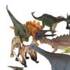 12 Pezzi Mini Figure di Dinosauri Simulazione Statica Giocattolo Ornamento per Bambini