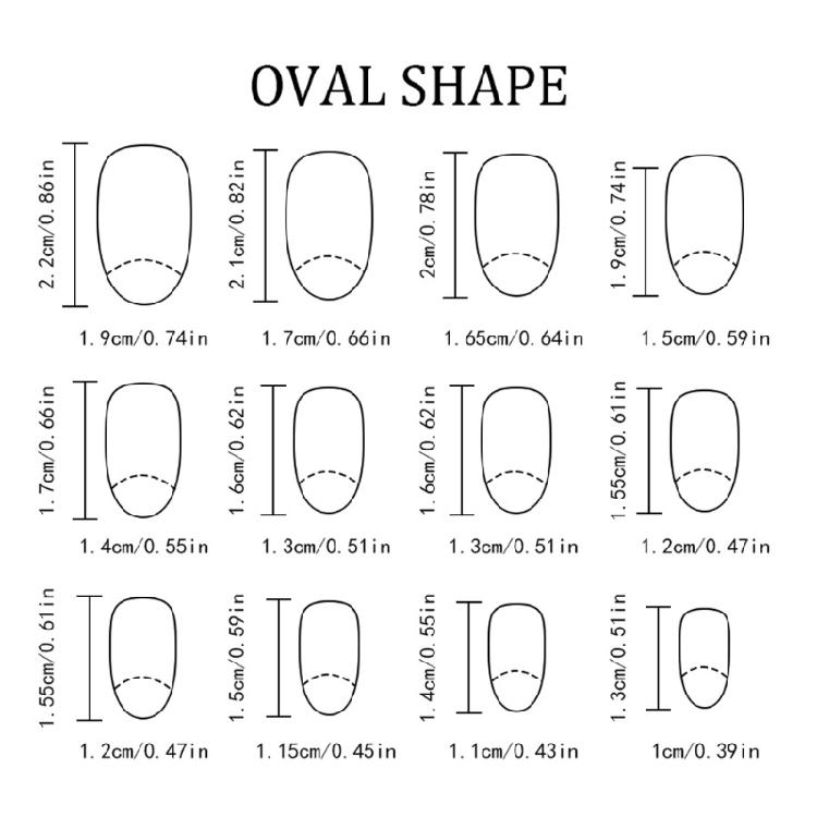 French Style Press On Nail 24Pcs Glossys Red Holiday Design Short Almond Shape Sparkles Easy Application