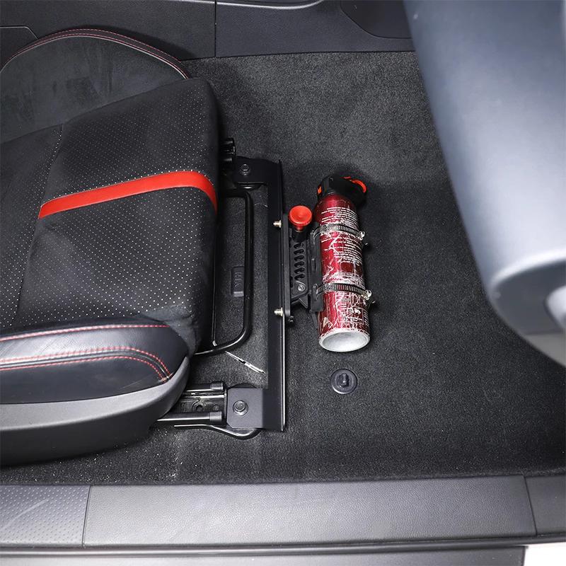 For Toyota 86 For Subaru BRZ 2012-25 Aluminum Alloy Front Passenger Seat Fire Extinguisher Bracket Car Modification Accessories