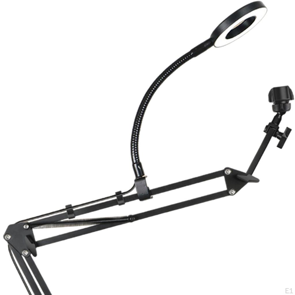 Desk Stand Lazy Bracket Sturdy Adjustable Selfie Tablet Support for Office Live Streaming