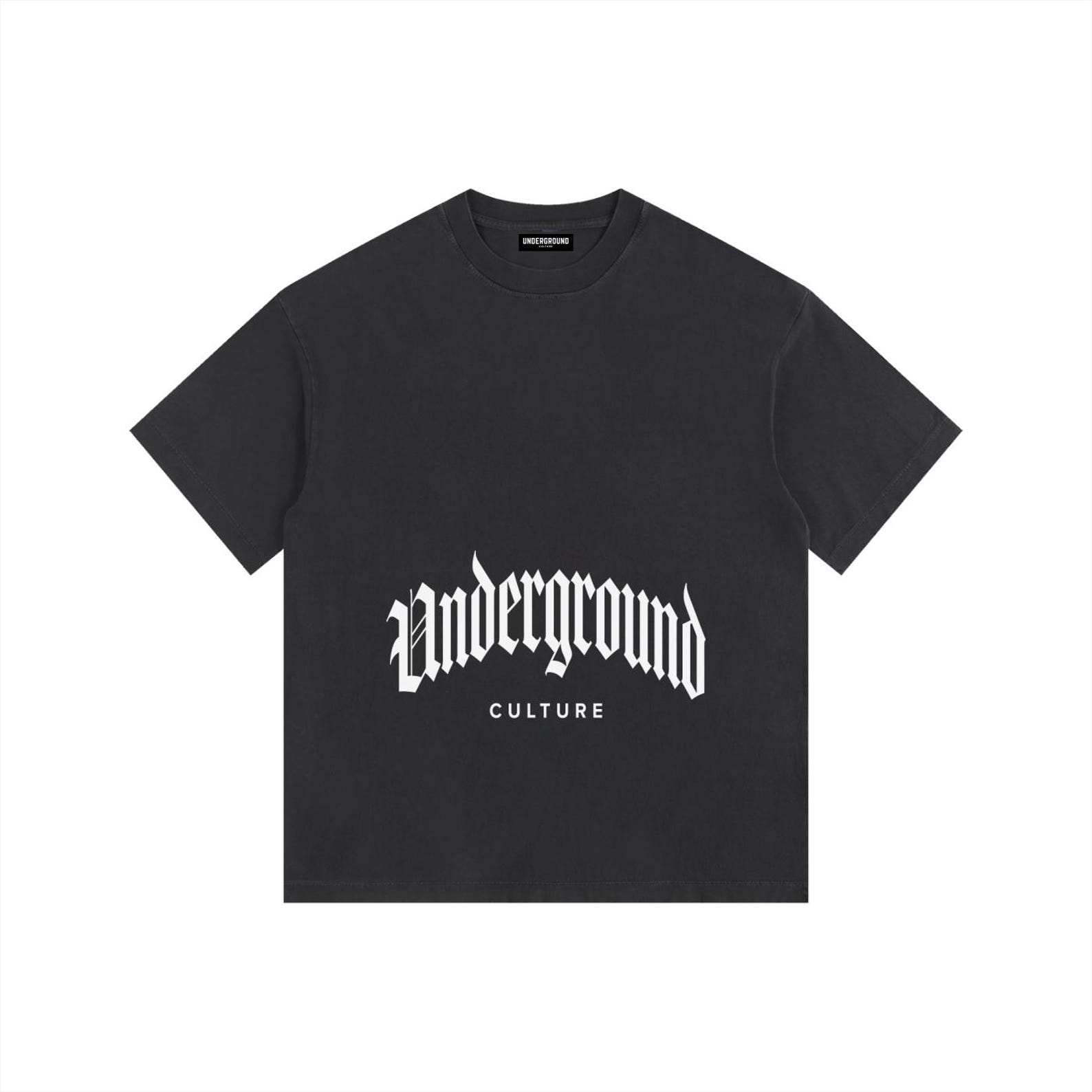 Underground Culture Vintage Washed Oversized Cotton T-Shirt L