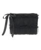 Maison De Fleur Women's Tulle Frill Pouch, Black