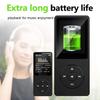 Multifunction MP3 Music Player Mini Digital Display Screen HIFI Sound FM Radio E-book Recording Music walkman