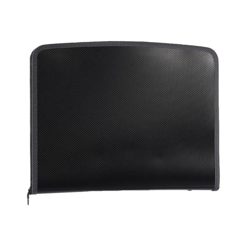 A4 Double Zipper Accordion File Bag, 13-Pocket Waterproof Student Folder
