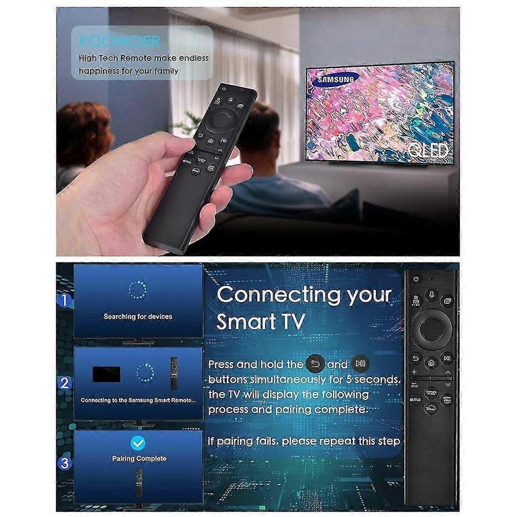 BN59-01385A Voor Samsung TV Afstandsbediening Op Zonne-energie Spraakbesturing Vervangende Controller