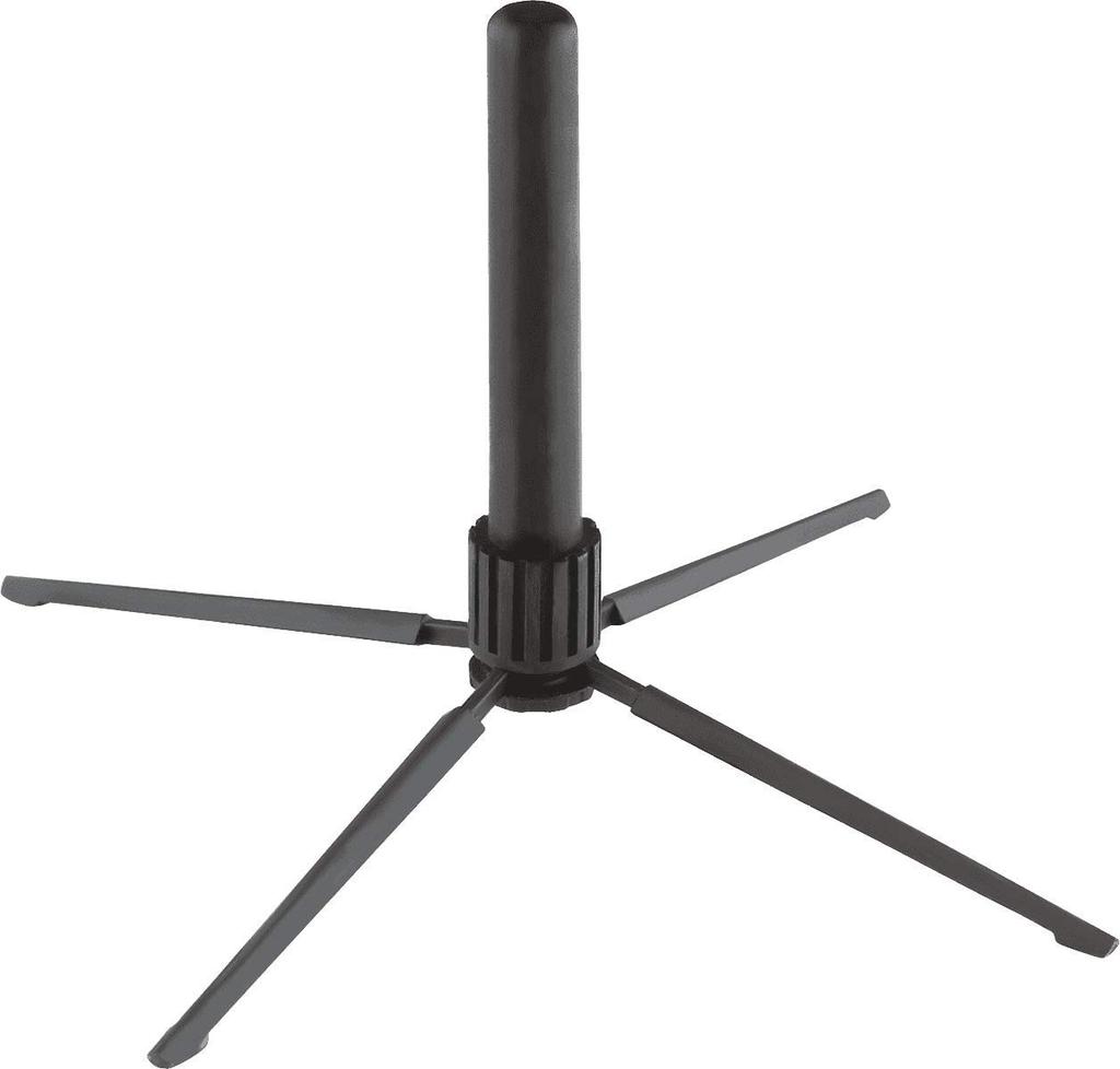 K&M Flute Stand 15232, Color: Black