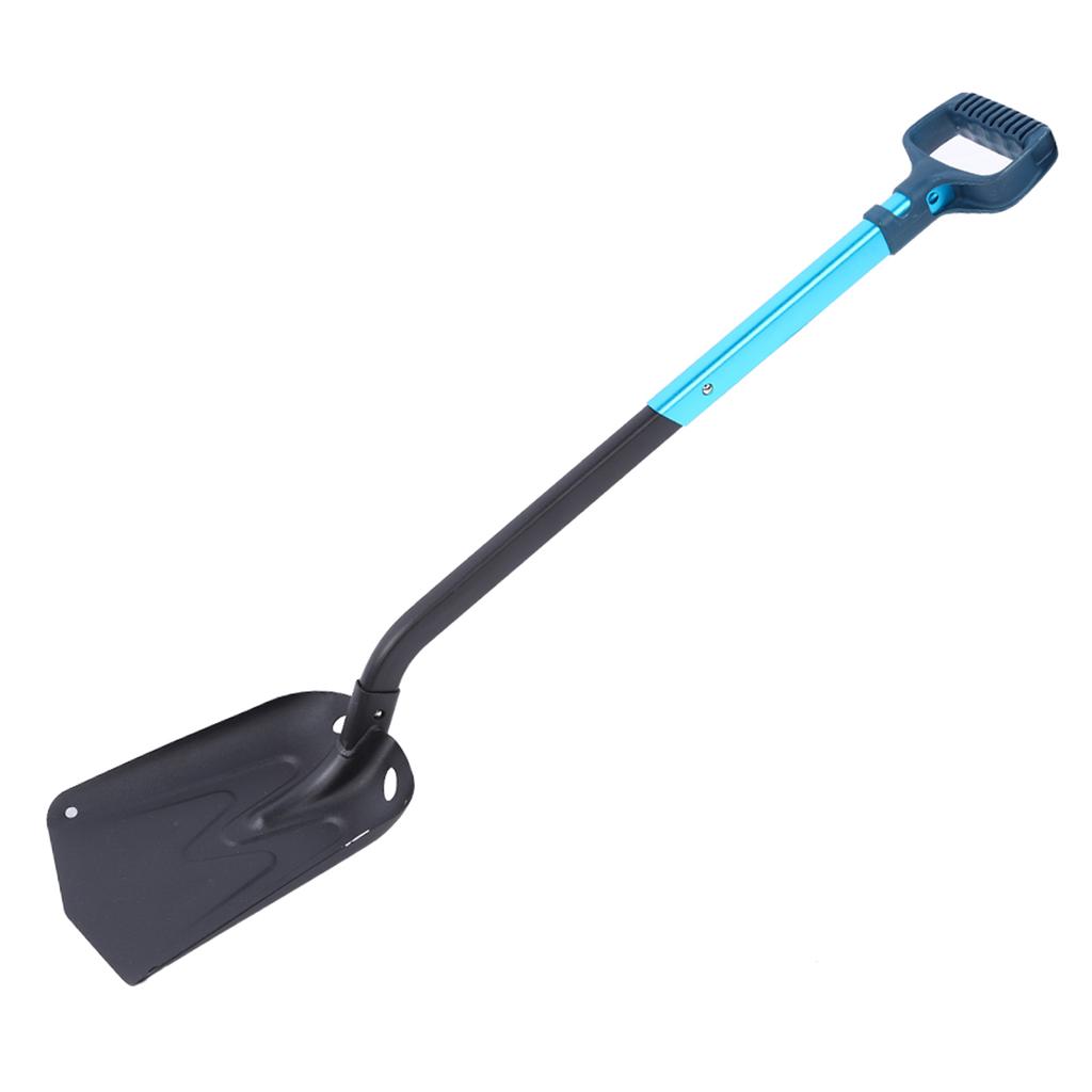 Aluminium Alloy Outdoor Multifunction Long Handle Folding Snow Mud Shovel for Climbing Camping Tool