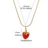 Cute Gold Color Snail Necklace For Women Exquisite Stainless Steel Animal Jewelry Hypoallergenic Minimalist Daily Wear Gift