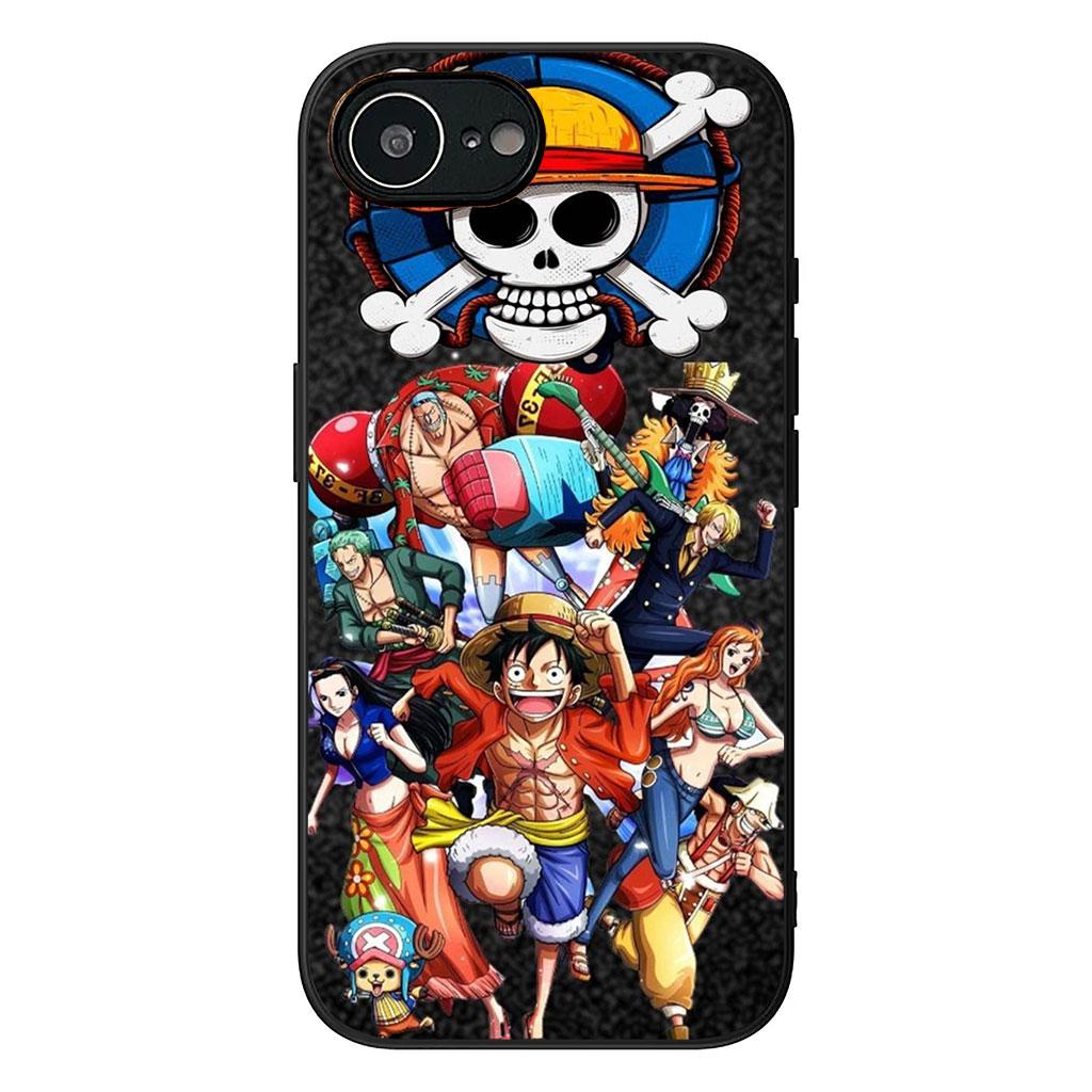 Logo One Zoro Luffy Piece Anime Case for Motorola Moto G54 G05 G24 G45 G55 G75 G85 G15 G57 G86 Power Edge 50 30 Fusion neo Pro