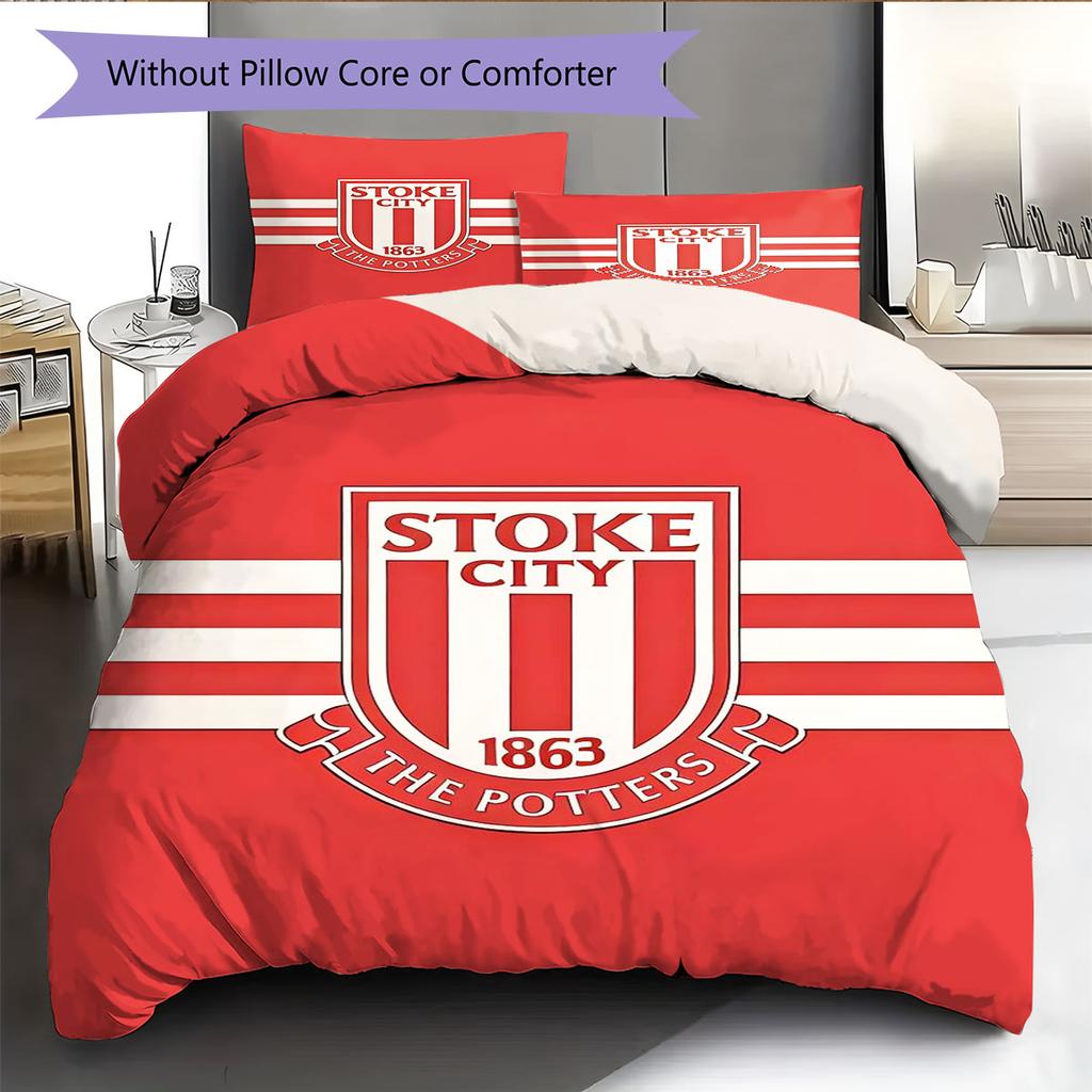 SCFC Bedding Quilt Set Quilt Cover Pillowcase Home Decoration Birthday Gift (1 * Duvet Cover + 2 * Pillowcase, Without Core)