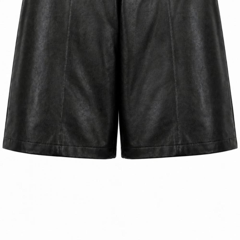 GGPX New York Men S Fake Leather Half pantS Gq8pt032f