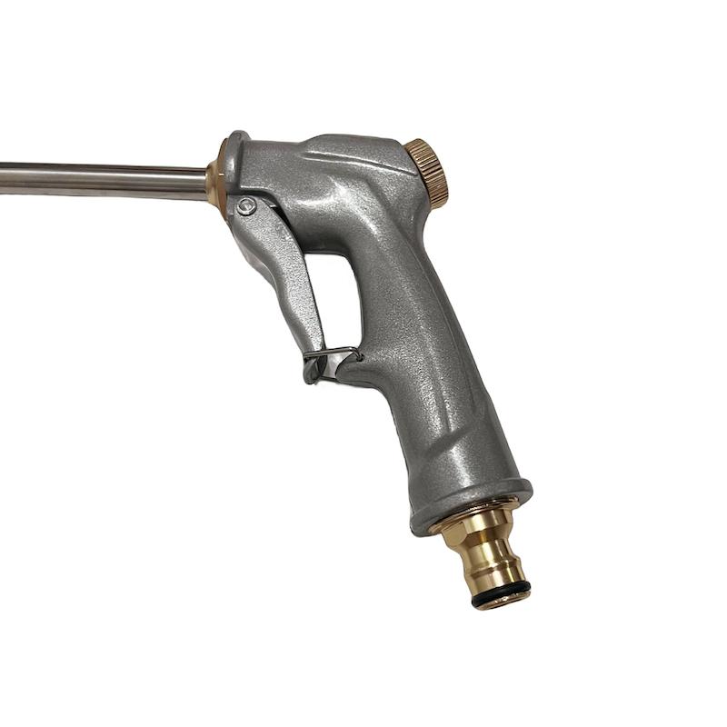 1 Stück, Hochdruck-Wasserpistole & Gartenschlauchdüse, Aluminium-Spritzpistole mit Messingdüse für Autowäsche, Ultimative Reinigungskraft