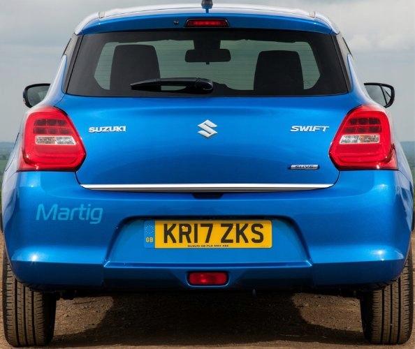 Suzuki SWIFT V 16+ CHROME Trunk Lid Trim