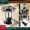 Floor Drain Deodorizer, Bathroom Anti-Odor Device, Anti-Insect Sewer Cover, Bathroom Drain Hair Catcher