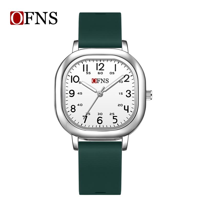 Oufanni Kids' Silent Glow Waterproof Exam Watch